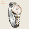 Women′s Gold Tone Dress Watch with Stainless Steel Band 71174